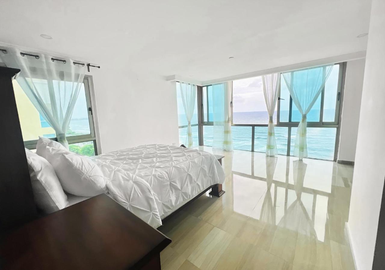Апартаменты Exclusive 3 Bdr, Gym & Pool, Seaview, Luxury Tower Санто-Доминго Экстерьер фото